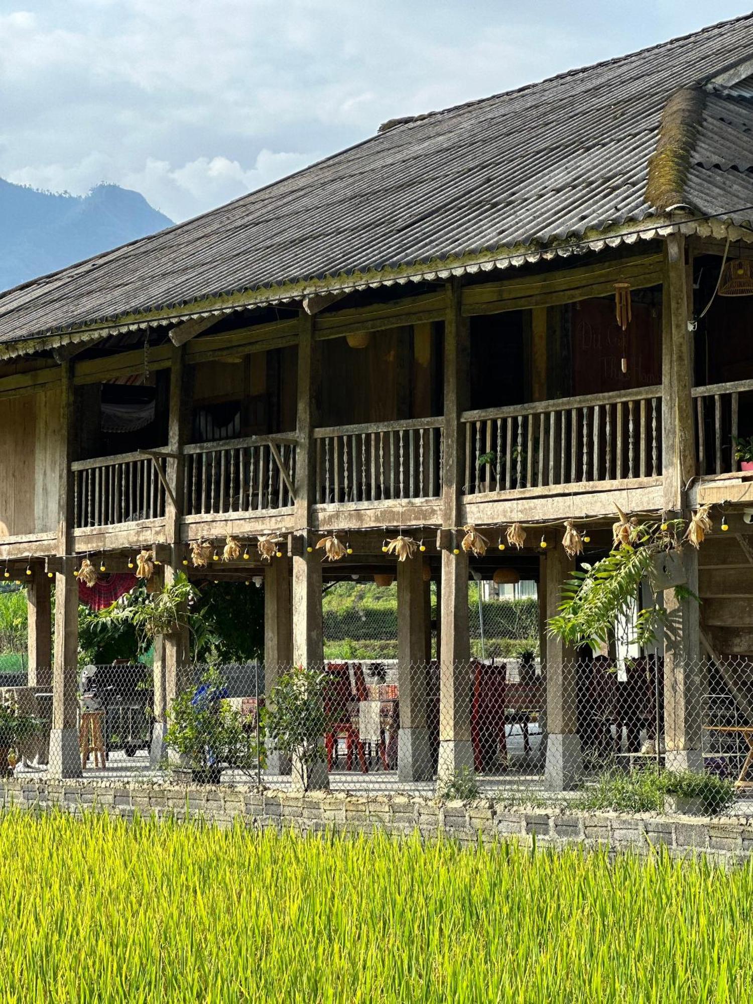 Du Gia Thu'S Homestay Làng Cac Eksteriør bilde